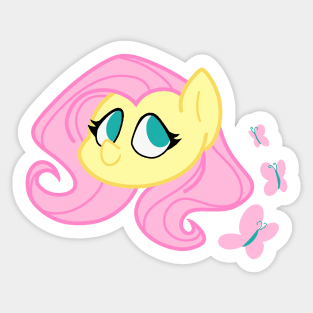 Chibi Fluttershy Sticker